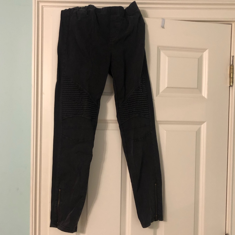 Moto leggings black
